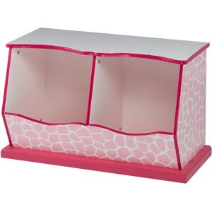 Teamson Kids Pink Wooden Toy Chest - Toy Storage for Children Teamson Kids Pink Wooden Toy Chest - Toy Storage for Children