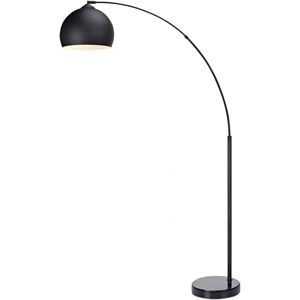 Teamson Home Arquer Arc Floor Lamp - LED, Black Teamson Home Arquer Arc Floor Lamp - LED, Black