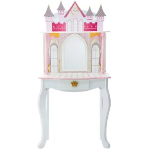 Teamson Kids Fantasy Fields Kids Dreamland Castle Vanity White - Dress Up Play Teamson Kids Fantasy Fields Kids Dreamland Castle Vanity White - Dress Up Play