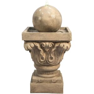Teamson Home - Fontaine d'extérieur avec LED - Sphère à deux niveaux - Publicité Teamson Home - Fontaine d'extérieur avec LED - Sphère à deux niveaux - Publicité