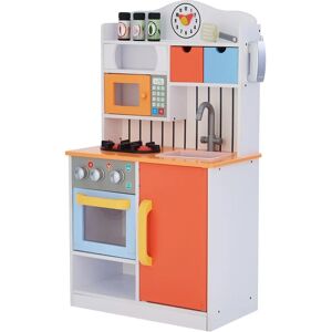 Teamson Kids Wooden Play Kitchen - Unisex Small Toy for Boys & Girls Teamson Kids Wooden Play Kitchen - Unisex Small Toy for Boys & Girls
