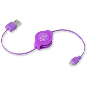 ReTrak EUCABLEMICRL Micro-USB A Violet - Câble USB ReTrak EUCABLEMICRL Micro-USB A Violet - Câble USB