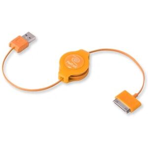 ReTrak EUIPODUSBOR - Câble téléphone orange 1m USB A à Apple 30-pin ReTrak EUIPODUSBOR - Câble téléphone orange 1m USB A à Apple 30-pin