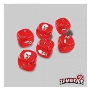 Set di Dadi Arancioni Zombicide - Gioco da Tavolo Set di Dadi Arancioni Zombicide - Gioco da Tavolo