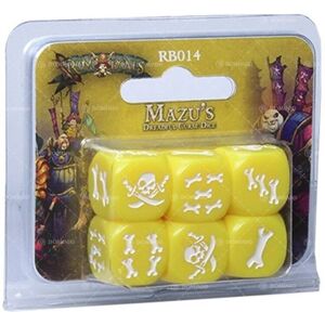 Edge Entertainment Rum & Bones - Dice Set for Mazu Curse Edge Entertainment Rum & Bones - Dice Set for Mazu Curse