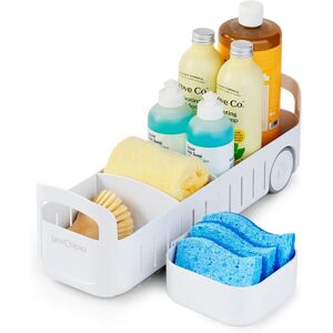 Youcopia Compact Adjustable Under Sink Caddy - Storage Organizer Youcopia Compact Adjustable Under Sink Caddy - Storage Organizer