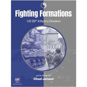 GMT Games - Fighting Formations - US 29th Infantry Division - Blue and Gray - Board game GMT Games - Fighting Formations - US 29th Infantry Division - Blue and Gray - Board game