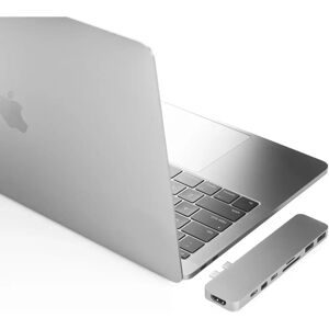 HYPER GN28D USB 3.2 Gen 1 Type-C Argent - Hub compact pour MacBook HYPER GN28D USB 3.2 Gen 1 Type-C Argent - Hub compact pour MacBook