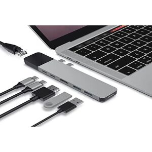 HYPER GN28N-GRAY Laptop Dock - 6-in-2 MacBook USB-C Hub HYPER GN28N-GRAY Laptop Dock - 6-in-2 MacBook USB-C Hub