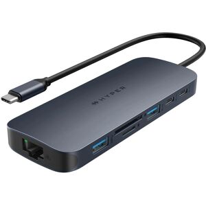 Hyper - HD4005GL - Bleu - 10-Port USB-C - USB Hub Hyper - HD4005GL - Bleu - 10-Port USB-C - USB Hub