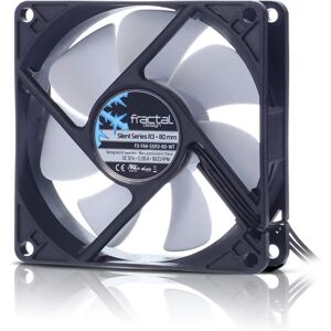 Fractal Design Silent Series R3 - Stille 80mm PC-ventilator - Zwart/Wit Fractal Design Silent Series R3 - Stille 80mm PC-ventilator - Zwart/Wit