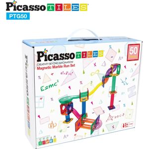 PicassoTiles PTG50 Rakennuslelu - Lasiputkiväylä PicassoTiles PTG50 Rakennuslelu - Lasiputkiväylä