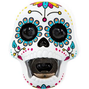 Beers Sugar Skull Wall Mounted Bottle Opener - Bottle Opener Beers Sugar Skull Wall Mounted Bottle Opener - Bottle Opener