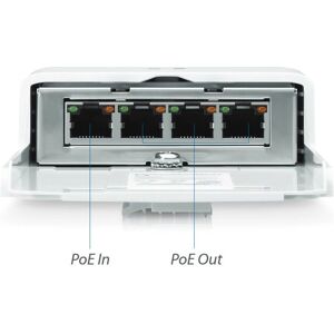 Ubiquiti NanoSwitch Gigabit Ethernet PoE White - Network Switch Ubiquiti NanoSwitch Gigabit Ethernet PoE White - Network Switch