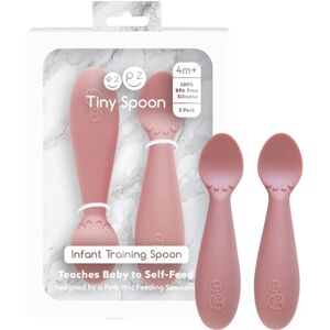 Ezpz Tiny Skjeer - Rosa - Baby Selv-Feeding Verktøy Ezpz Tiny Skjeer - Rosa - Baby Selv-Feeding Verktøy