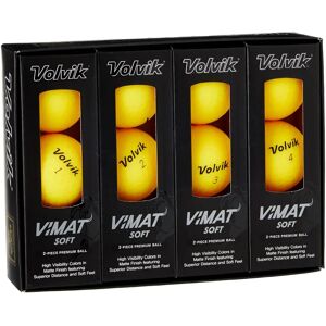 Volvik Vimat golflabdák - Sárga - Golf típus Volvik Vimat golflabdák - Sárga - Golf típus