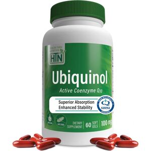 Health Thru Nutrition Ubiquinol CoQ10 - 60 Softgels - Dietary Supplement Health Thru Nutrition Ubiquinol CoQ10 - 60 Softgels - Dietary Supplement