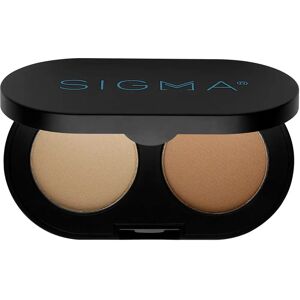 Sigma Beauty Sigma Beauty Color + Shape Brow Powder Duo - Light - Eyebrow Powder Duo Sigma Beauty Sigma Beauty Color + Shape Brow Powder Duo - Light - Eyebrow Powder Duo