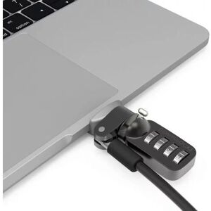 Adaptateur de serrure de câble Compulocks Silver pour Macbook Pro 13" M1 & M2 Adaptateur de serrure de câble Compulocks Silver pour Macbook Pro 13" M1 & M2