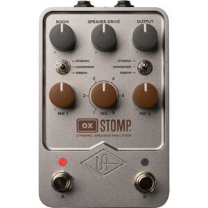 Universal Audio UAFX Ox Stomp - Émulateur de haut-parleurs dynamique Universal Audio UAFX Ox Stomp - Émulateur de haut-parleurs dynamique