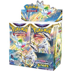 Gra karciana Pokémon Sword & Shield Brilliant Stars - 1 lub 18 boosterów Gra karciana Pokémon Sword & Shield Brilliant Stars - 1 lub 18 boosterów