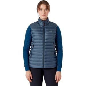 Rab Womens Microlight Vest - Grey - Lightweight, Warm, Recycled Rab Womens Microlight Vest - Grey - Lightweight, Warm, Recycled