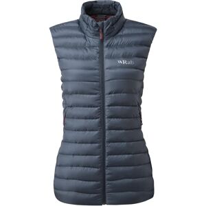 Rab Womens Microlight Vest - Steel - Micro-Nano Zoned - Lightweight Vest Rab Womens Microlight Vest - Steel - Micro-Nano Zoned - Lightweight Vest