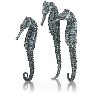 Oase biOrb Seahorse 3 Pack Metallic Black - Aquarium Decor Oase biOrb Seahorse 3 Pack Metallic Black - Aquarium Decor