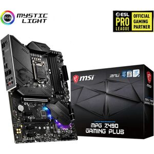 MSI MPG Z490 Gaming Plus - Motherboard, Intel, DDR4, 128GB MSI MPG Z490 Gaming Plus - Motherboard, Intel, DDR4, 128GB