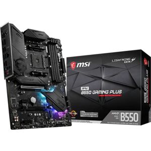 MSI MSI B550 Gaming Plus Mainboard - AMD Ryzen 3/5/7 - ATX MSI MSI B550 Gaming Plus Mainboard - AMD Ryzen 3/5/7 - ATX