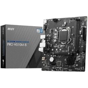 MSI H510M-B Motherboard - Intel LGA 1200, Micro ATX MSI H510M-B Motherboard - Intel LGA 1200, Micro ATX