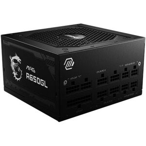 MSI A650GL Power Supply - 650W - Black - ATX MSI A650GL Power Supply - 650W - Black - ATX