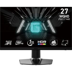 MSI G272QPF E2 27" Monitor - IPS 180Hz - 2560x1440 - Zwart MSI G272QPF E2 27" Monitor - IPS 180Hz - 2560x1440 - Zwart