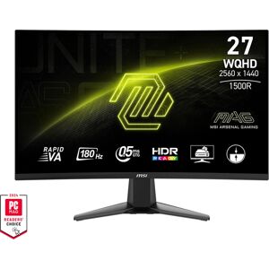 MSI MAG 27CQ6FDE - Moniteur Gaming 27 WQHD 1ms Noir - Publicité MSI MAG 27CQ6FDE - Moniteur Gaming 27 WQHD 1ms Noir - Publicité