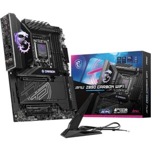MSI MSI MPG Z890 CARBON WIFI Motherboard - Intel Z890 LGA 1851 (Socket V1) ATX MSI MSI MPG Z890 CARBON WIFI Motherboard - Intel Z890 LGA 1851 (Socket V1) ATX