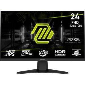 MSI MAG 244F - 23,8 pulgadas IPS, Full HD, 200Hz - Monitor de Computadora MSI MAG 244F - 23,8 pulgadas IPS, Full HD, 200Hz - Monitor de Computadora