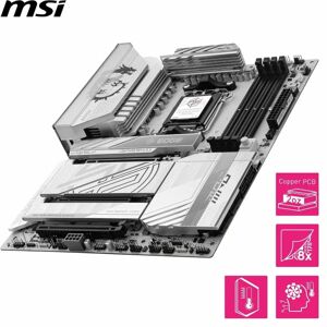 MSI MSI MPG X870E EDGE TI WIFI Motherboard - Supports AMD Ryzen 9000/8000/7000 - DDR5, PCIe 5.0, Wi-Fi 7 MSI MSI MPG X870E EDGE TI WIFI Motherboard - Supports AMD Ryzen 9000/8000/7000 - DDR5, PCIe 5.0, Wi-Fi 7