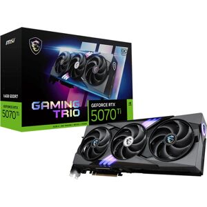 MSI GeForce RTX 5070 Ti 16G - Gaming, OC, 16 GB GDDR7 - Graphics Card MSI GeForce RTX 5070 Ti 16G - Gaming, OC, 16 GB GDDR7 - Graphics Card