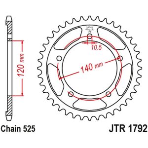 Suzuki DL1050 - 41T - 525P - 2021 - Rear Sprocket Suzuki DL1050 - 41T - 525P - 2021 - Rear Sprocket