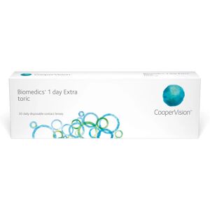 CooperVision - Biomedics 1 Day Extra Toric - Power -7.00 - Achse 180 Zyl -1.25 - Kontaktlinsen CooperVision - Biomedics 1 Day Extra Toric - Power -7.00 - Achse 180 Zyl -1.25 - Kontaktlinsen