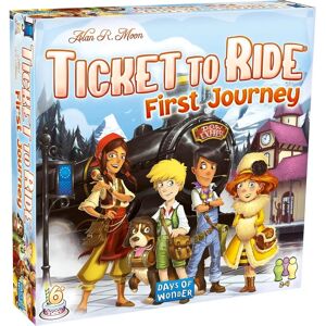 Days of Wonder Ticket to Ride Europe First Journey Board Game - Strategy Game, Train Adventure Days of Wonder Ticket to Ride Europe First Journey Board Game - Strategy Game, Train Adventure