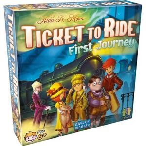 Asmodee Ticket to Ride: First Journey Board Game - Family Fun & Easy Asmodee Ticket to Ride: First Journey Board Game - Family Fun & Easy