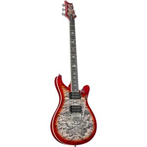 PRS SE Custom 24-08 Quilt Charcoal Cherry Burst - Electric Guitar PRS SE Custom 24-08 Quilt Charcoal Cherry Burst - Electric Guitar