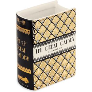 Steel Mill & Co Book-Shaped Decorative Vase - Book Cover Gatsby Steel Mill & Co Book-Shaped Decorative Vase - Book Cover Gatsby