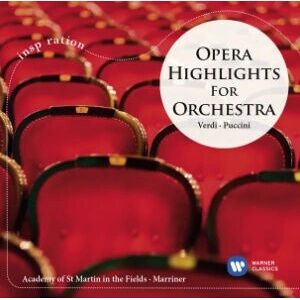 Warner Classics Neville Marriner Morceaux d'opéra - Orchestre CD - Publicité Warner Classics Neville Marriner Morceaux d'opéra - Orchestre CD - Publicité