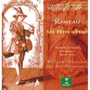 Warner Classics William Christie Rameau Les Fêtes d'Hébé - CD Musique - Publicité Warner Classics William Christie Rameau Les Fêtes d'Hébé - CD Musique - Publicité