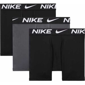 Nike Boys Micro Briefs - Pack of 3 - Black/Grey - 7-8 Nike Boys Micro Briefs - Pack of 3 - Black/Grey - 7-8