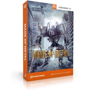 Toontrack Made of Metal EZX - Metal Trommesoftware Toontrack Made of Metal EZX - Metal Trommesoftware