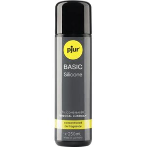 pjur Basic Silicone Lubricant - Silicone-Based for Comfort and Versatile Use 250 Ml pjur Basic Silicone Lubricant - Silicone-Based for Comfort and Versatile Use 250 Ml