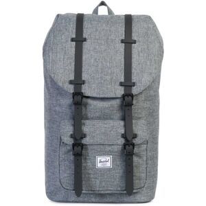 Herschel Little America Raven Crosshatch/Black - Backpack Herschel Little America Raven Crosshatch/Black - Backpack